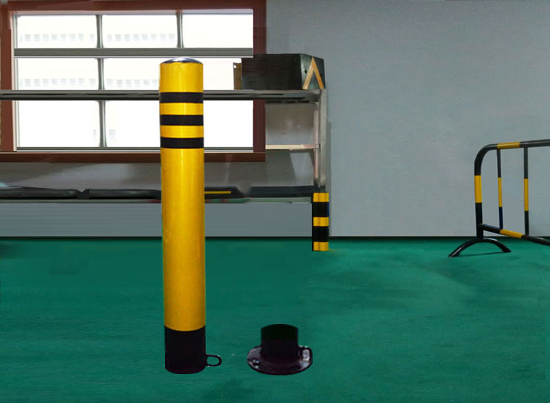 地埋式鋼管防撞柱反光防撞柱廠家批發(fā)定做