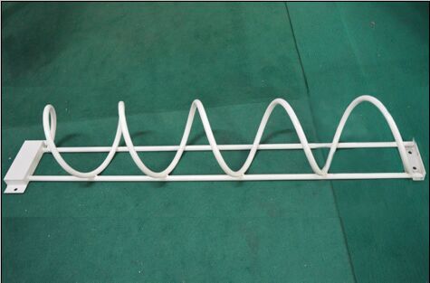 最便宜耐用不斷裂碳素鋼圓形插入式自行車停車架擺放架